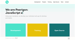 Desktop Screenshot of peerigon.com