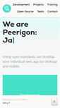 Mobile Screenshot of peerigon.com